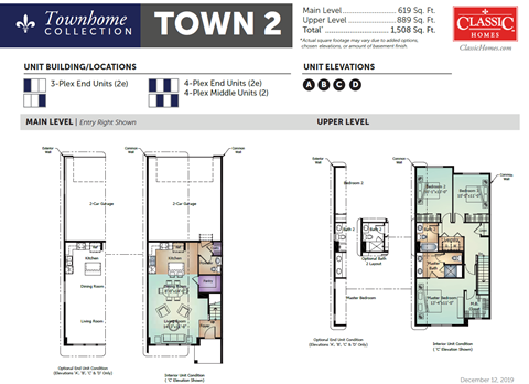 a typical floor plan of a town house